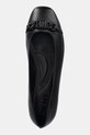 Dkny baleriny skórzane Davilla czarny K1594112.BLK