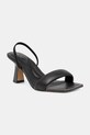 Kožené sandále Dkny Kathryn usňová koža čierna K1550418.BLK