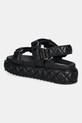 Παπούτσια Δερμάτινα σανδάλια Steve Madden Bigmona SM11003458.055 μαύρο