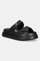 Šľapky Steve Madden Bigschmona-J imitácia kože čierna SM11003858.001
