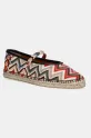 Espadrile Missoni Lola Ravna pisana MWB012.002