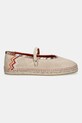 Missoni espadrile din piele intoarsa Lola MWB012.005 bej SS25