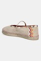 Încălțăminte Missoni espadrile din piele intoarsa Lola MWB012.005 bej