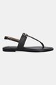 BOSS sandale de piele Emberlyn 50542316.001 negru SS25