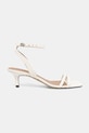 BOSS pantofi cu toc Charlize 50542370.118 alb SS25