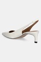 Scarpe BOSS tacchi in pelle Janet 50542378.118 bianco