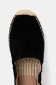 BOSS espadryle skórzane Madeira czarny 50542344.001