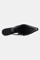 Emporio Armani balerini de piele X3D301.XF271.00002 negru