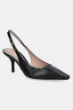 Emporio Armani stilettos de piele kitten negru X3E478.XF271.00002