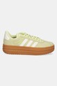 adidas sneakersy zamszowe VL Court Bold JI1784 zielony SS25