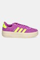 adidas sneakers din piele intoarsă VL Court Bold JI1785 roz SS25