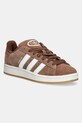 adidas Originals sneakers din piele intoarsă Campus 00s plată maro JS2760