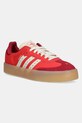 Шкіряні кросівки adidas Originals Sambae низька червоний JH7287