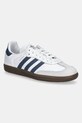 adidas Originals sneakersy skórzane Samba Og W płaska biały JH5688