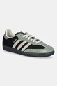 adidas Originals sneakers din piele intoarsă Samba OG W plată negru JI2680