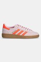 Semišové tenisky adidas Originals Handball Spezial W JS0250 ružová SS25