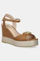 Liu Jo sandali KAREN 11 pelle fiore marrone SA5117P0102S1853