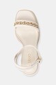 Liu Jo sandale de piele GISELE 11 bej SA5097P0062S1401