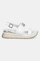 Δερμάτινα σανδάλια Liu Jo LIU JO MAXI WONDER SANDAL 30 BA5081P010201111 λευκό SS25