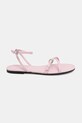 HUGO sandale de piele Tayna 50542093.684 roz SS25