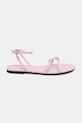 HUGO sandały skórzane Tayna 50542093.684 różowy SS25