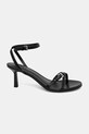 Шкіряні туфлі HUGO Katniss 50542112.001 чорний SS25