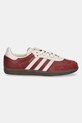 Kožené tenisky adidas Originals Samba OG J JH7863 burgundské SS25