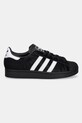 adidas Originals sneakersy skórzane Superstar II W JH9475 czarny SS25