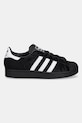 Шкіряні кросівки adidas Originals Superstar II W JH9475 чорний SS25