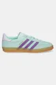 Σουέτ αθλητικά παπούτσια adidas Originals Gazelle Indoor W JQ0192 τιρκουάζ SS25