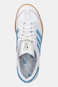 adidas Originals sneakersy skórzane Hamburg W niebieski JI2625