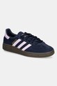 Σουέτ αθλητικά παπούτσια adidas Originals HANDBALL SPEZIAL δέρμα σαμουά σκούρο μπλε JI2903