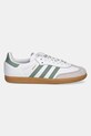 Шкіряні кросівки adidas Originals SAMBA OG JP5479 зелений SS25