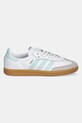 adidas Originals sneakersy skórzane SAMBA OG JP5481 turkusowy SS25