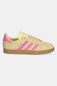 Semišové tenisky adidas Originals Gazelle JH7211 žlutá SS25