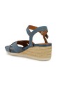 Geox sandale din piele intoarsa D ISCHIA CORDA C bleumarin D02HHC.00022.C4005