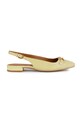 Geox balerini de piele D CHARYSSA B piele galben D459BB.000TU.C2004