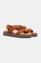 Hoff sandale din piele intoarsa ROAD TERRACOTTA 12412003 maro SS25