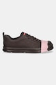 Camper sneakersy nubukowe Junction Runner K201683.007 brązowy SS25
