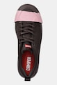 Camper sneakersy nubukowe Junction Runner brązowy K201683.007