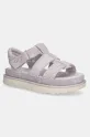 Semišové sandále UGG Goldenstar Strap semišová koža ružová 1137890.BYF