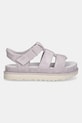 Sandale od brušene kože UGG Goldenstar Strap 1137890.BYF roza SS25