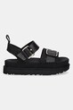 Kožne sandale UGG Goldenstar Villa 1167392.BLK crna SS25