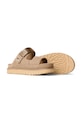 Obuwie UGG klapki zamszowe Goldenstar Glide 1167399.SAN beżowy