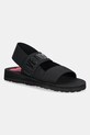 Love Moschino sandale textil negru JA16033G0MJN7000
