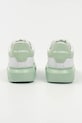 Scarpe Karl Lagerfeld sneakers in pelle KAPRI KITE KL64525.01Y verde