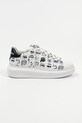 Шкіряні кросівки Karl Lagerfeld KAPRI платформа білий KL62512T.010