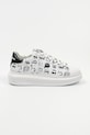 Karl Lagerfeld sneakers din piele KAPRI platformă alb KL62512T.010