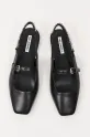 Karl Lagerfeld balerini de piele KONNIE negru KL40181.000