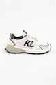 Karl Lagerfeld sneakers ORION textil alb KL65521.K10